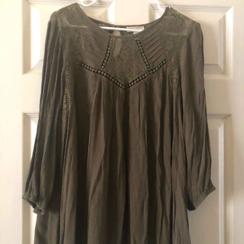 Boho maternity top